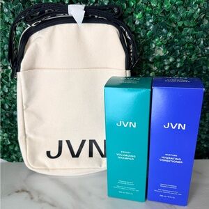 JVN Shampoo & Conditioner Set & Bag NIB